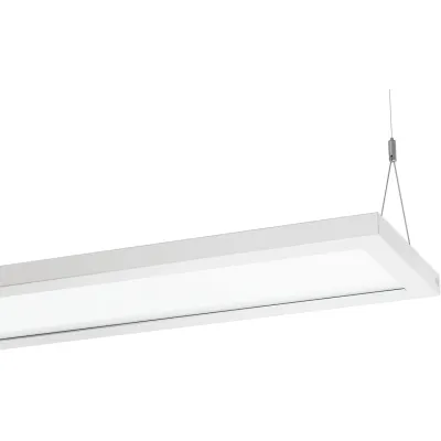 SPITTLER Pendelleuchte SL629 8629461783410 | LED Office-Leuchte 69W 4000K 8680lm | BAP-tauglich | weiß | 1544mm Stahl