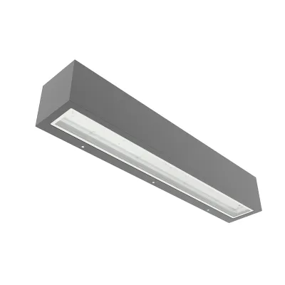 SPITTLER LED-Wandleuchte QUASAR 60M 19W | 3000K | 2050lm | IP65 | Aluminium anthrazit | extrabreiter Lichtaustritt