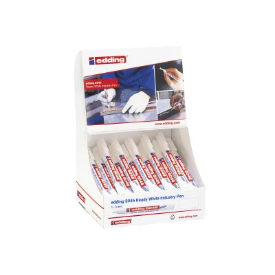 Permanentmarker 8046 weiß 30DP