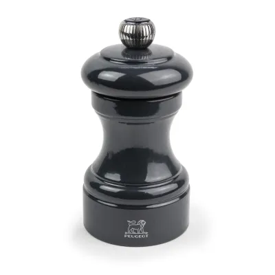 Peugeot Bistro Pfeffermühle 10 cm grau lackiert Holz