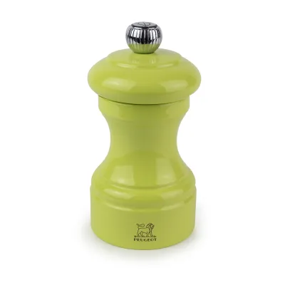 Peugeot Bistro Pfeffermühle 10 cm Pistazie lackiert Holz