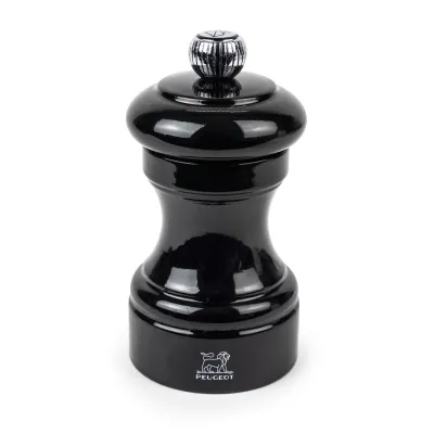 Peugeot Bistro Pfeffermühle 10 cm Schwarz lackiertes Holz
