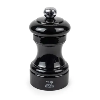 Peugeot Bistro Salzmühle 10 cm Schwarz lackiertes Holz