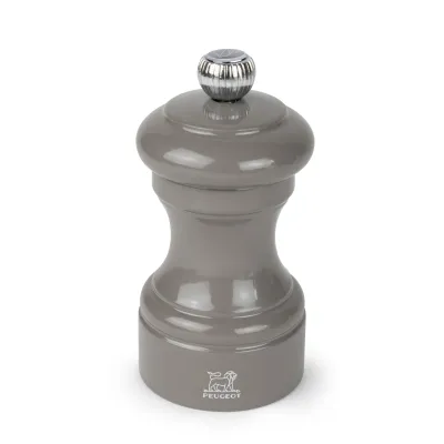 Peugeot Bistro Salzmühle 10 cm Taupegrau lackiertes Holz
