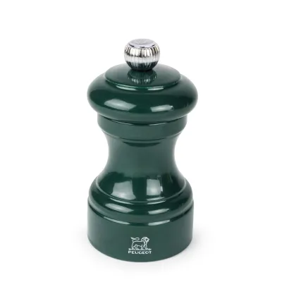 Peugeot Bistro Salzmühle 10 cm Waldgrün lackiertes Holz
