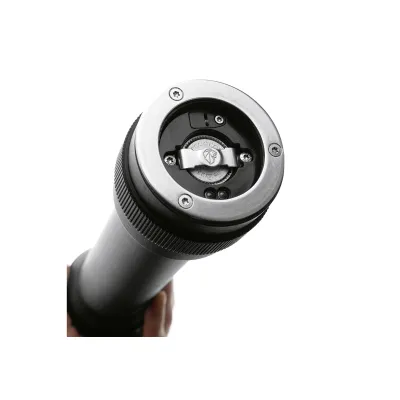 PEUGEOT Pfeffermühle BBQ 41526 | 30 cm | mit Licht | stoßfest | Edelstahl/Holz | Outdoor Barbecue | graphit