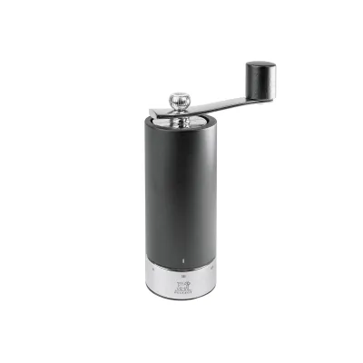 Peugeot Salzmühle Isen 37765 | Manuell | u'Select Mahlgradeinstellung | 18 cm | Buchenholz/Edelstahl | Schwarz Matt