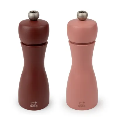 Peugeot Tahiti Pfeffer-/Salz Mühlenset 2 Stk 15 cm Braun