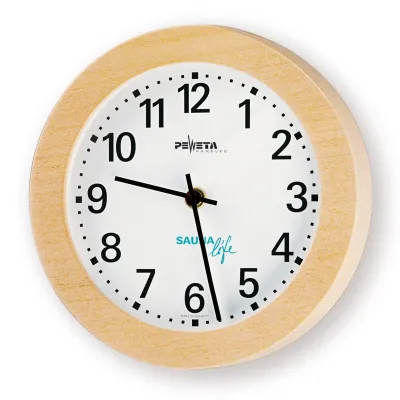 PEWETA Sauna-Uhr/Nebenuhr rund,D=220mm 71.425.211