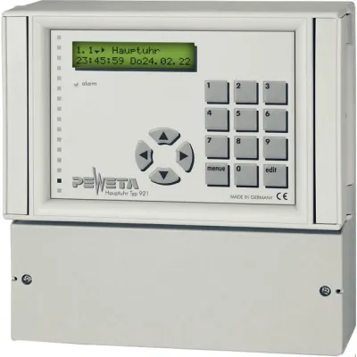 PEWETA Signalhauptuhr 12/24V,m.Akku 10.921.112