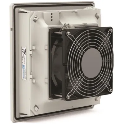 Pfannenberg Filterlüfter PF 32000 230VAC | Schaltschranklüfter IP54 | 110 m³/h | 202x202x93 mm | RAL7035 grau