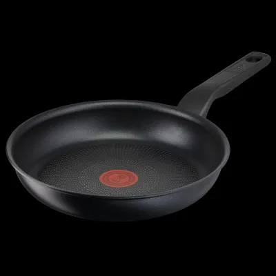 Tefal Bratpfanne G30304 Titanium Force 24 cm | Antihaft | Thermo-Signal | Induktion | Aluminium | schwarz