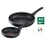 Bild: Tefal Pfannen-Set C27890 Generous Cook | Antihaftbeschichtung | Thermo-Signal | Induktion | 20/28 cm | Schwarz