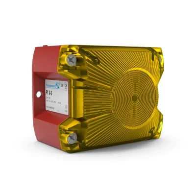Pfannenberg Blitzleuchte PY X-S-05 21510103000 | 230V AC | Xenon | 5J | IP66 | EN 54-23 | Aufbau | gelb