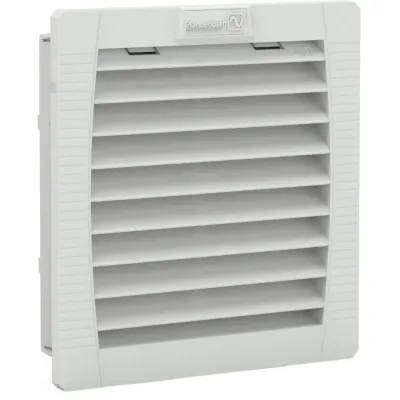 Pfannenberg Austrittsfilter PFA 20000 54 7035 | IP54 | 125x125mm | Kunststoff | G4 Filterklasse | RAL7035 Grau