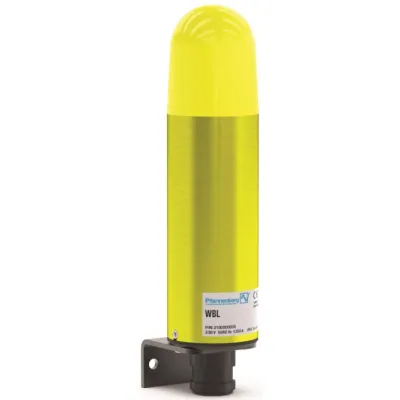 Pfannenberg Blitzleuchte WBS 24 DC YE | 24V DC | 5 Joule | IP54 | Xenon | Metallgehäuse | gelb