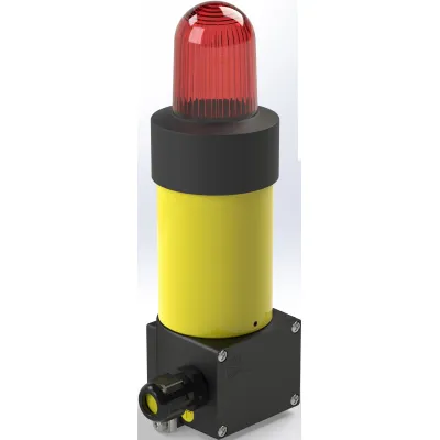 Pfannenberg Ex-Blitzleuchte CWB-ATEX 31006905000 | 5J Xenon | IP66 | 24V DC | Aluminiumgehäuse | Ex-Zone 1/2/21/22 | rot