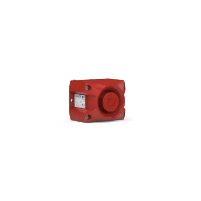 Pfannenberg Schallgeber PA 1 230 AC 23310100000 | elektronisch | 105 dB | 80 Töne | IP66 | 230V AC | Kunststoff | rot