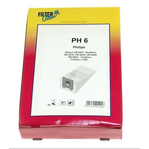 Bild: PH6-Beutel für Staubsauger Filterclean 000232K 4er-Pack