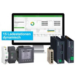 Phasenschiene 3P+N 57TE Gabel 63A 1000mm