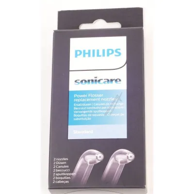 Philips Aufsteckdüsen HX3042/00 Standard für Munddusche | Ersatzdüsen 2 Stück | kompatibel mit AirFloss