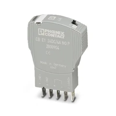 PHOENIX CONTACT Elektronischer Geräteschutzschalter CB E1 24DC/4A NO P | 1-polig | 4A | Stecker | 30V | Strombegrenzung
