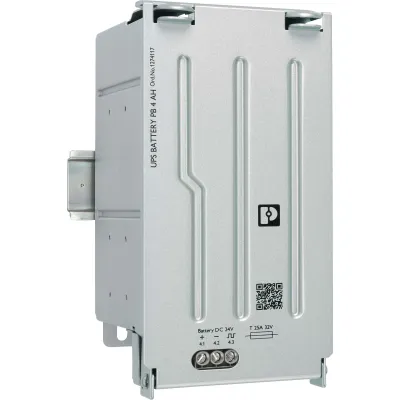 PHOENIX CONTACT Akku Energiespeicher UPS-BAT/PB/24DC/4AH 1274117 | 24V DC | 4Ah | VRLA-AGM | Block | Schnellladung