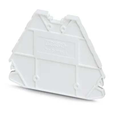 Phoenix Abschlussdeckel D-PTRV 4 WH 3270151 | Reihenklemmen | 63,6x3,8x48,9 mm | UL94 V0 | weiß