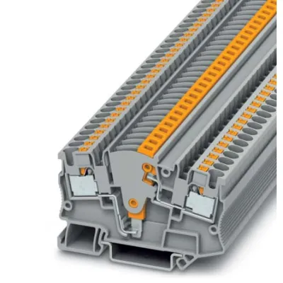PHOENIX CONTACT Messwandler-Trennklemme PTME 4 / 3212139 | 0,2-6mm² | 24A | 500V | Push-in | Hutschiene | 1 Etage | grau