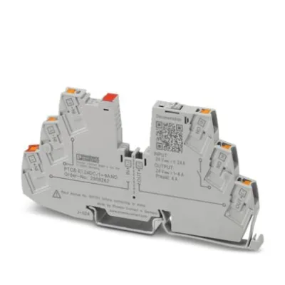 PHOENIX CONTACT PTCB E1 24DC/1-8A NO 2908262 | Geräteschutzschalter | 24V DC | DIN-Schiene | LED