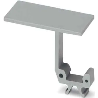 PHOENIX CONTACT Gruppenbezeichnungsschild GBS 5-25X12 | Klemmenmarkierung | 25x12 mm | einrastbar | grau | unbedruckt