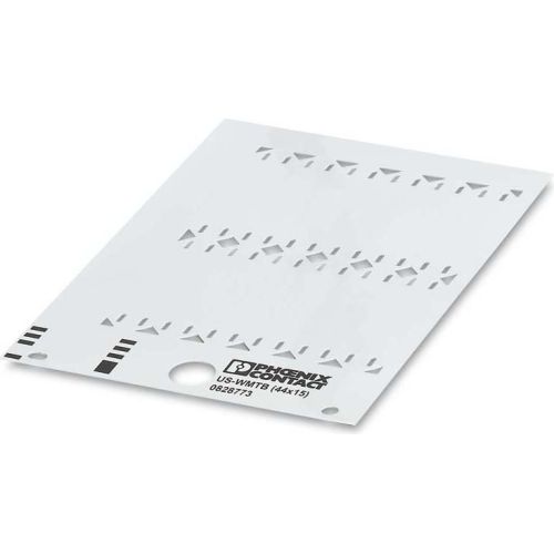 Bild: PHOE Kabelmarker US-WMTB (44X15) weiss unbeschriftet