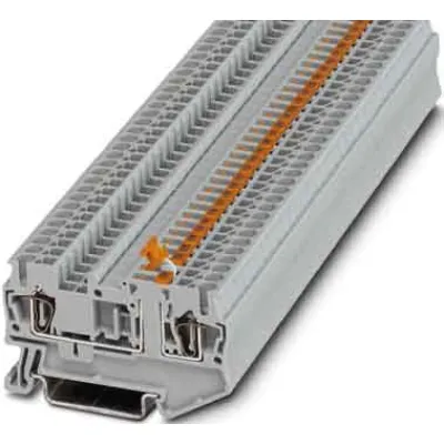 PHOENIX CONTACT Messertrennklemme ST 2,5-MT | 3036343 | 400V 20A | Zugfederanschluss | 0,08-4mm² | 1-polig | grau