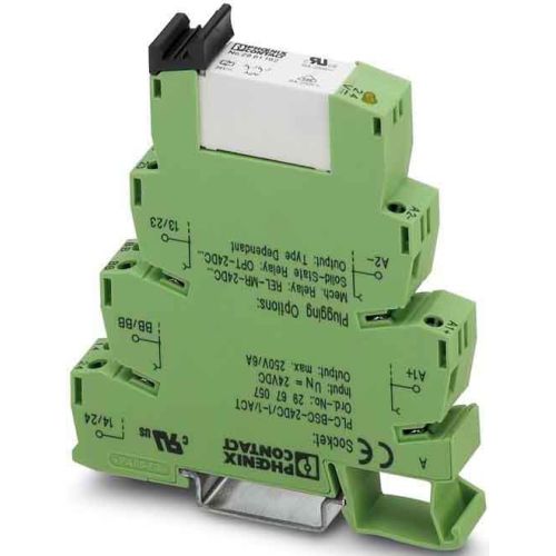Bild: PHOE PLC-Grundklemme PLC-BSC-24DC/21-21