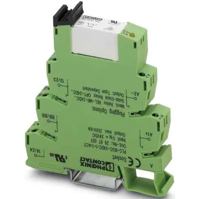 Phoenix Contact Relaissockel PLC-BSC-24DC/21-21 | 8 Pins | Schraubanschluss | TS35 | 24V DC | 2 Wechsler