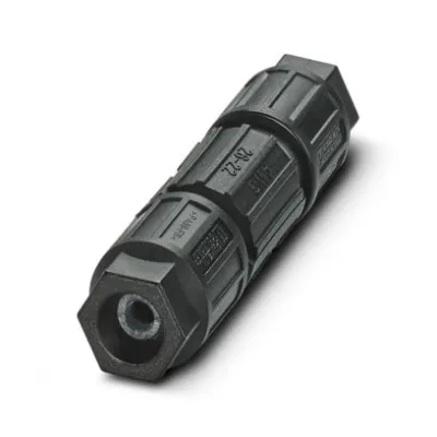 PHOENIX CONTACT Leitungsverbinder 4-polig Q 0,75/4IDC/18-18KU-KU BK | 0,34–0,75 mm² | IP65 | schwarz
