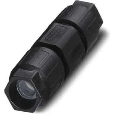 PHOENIX CONTACT Leitungsverbinder Q 1,5/4IDC/24-24KU-KU BK | 4-polig | 0,75-1,5mm² | 500V | 15A | IP65 | schwarz