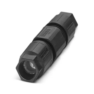PHOENIX CONTACT Leitungsverbinder Q 1,5/4IDC/24-24KU-KU BK | 4-polig | 0,75-1,5mm² | 500V | 15A | IP65 | schwarz