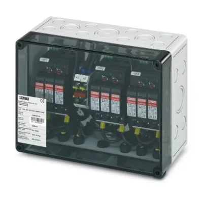 PHOENIX CONTACT Generatoranschlusskasten SOL-SC-1ST-0-DC-3MPPT | PV 1000V DC | 3 Strings | Typ 1/2 | IP65 | 40A