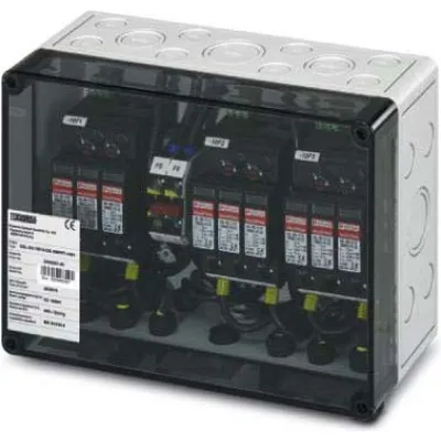 PHOENIX CONTACT Generatoranschlusskasten SOL-SC-1ST-0-DC-3MPPT | PV 1000V DC | 3 Strings | Typ 1/2 | IP65 | 40A