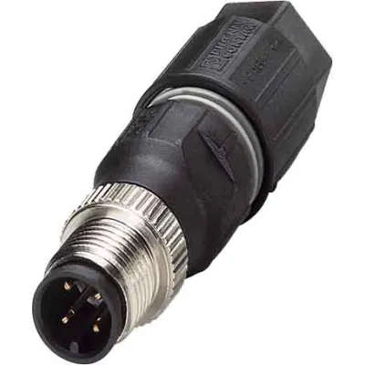 PHOENIX CONTACT Sensor-Steckverbinder SACC-M12MS-4QO-0,75-M | 4-polig M12 | IP67 | 250V | Schneidklemmanschluss