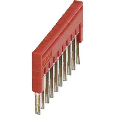 Phoenix Contact Steckbrücke FBS 10-3,5 BU 3213125 | 10-polig | 17,5A | steckbar | Rastermaß 3,5mm | isoliert | blau