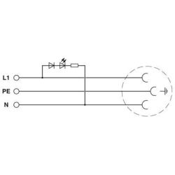 PHOE Steckdose EO-CF/UT/LED