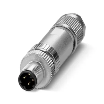 PHOENIX CONTACT SACC-M12MSD-4PL SH PN | M12 Stecker gerade | 4-polig | D-kodiert | PROFINET | IP67