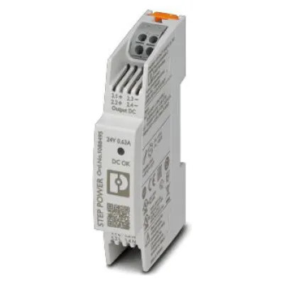 PHOENIX CONTACT Stromversorgung STEP3-PS/1AC/24DC/0.63/PT 24V DC 0,63A | Hutschiene | IP20 | 18mm