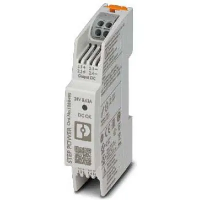 PHOENIX CONTACT Stromversorgung STEP3-PS/1AC/24DC/0.63/PT 24V DC 0,63A | Hutschiene | IP20 | 18mm
