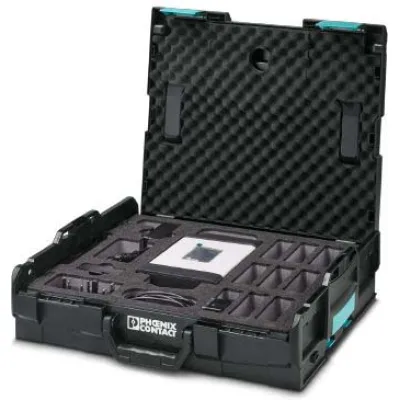 PHOENIX CONTACT Thermotransferdrucker THERMOMARK GO SET 1221548 | mobil | Etikettendruck | Bluetooth | 24 mm | Akku