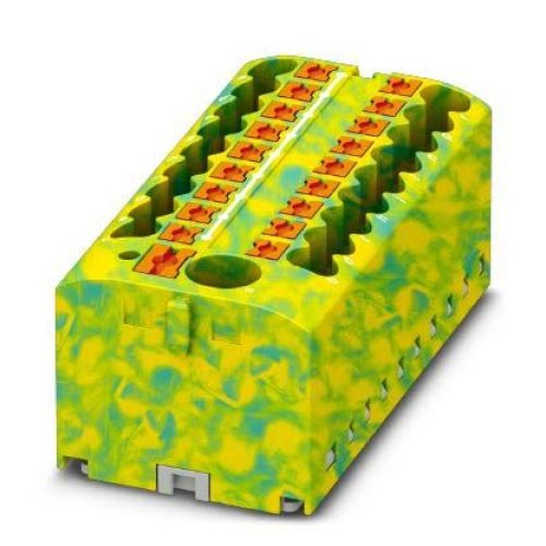 Bild: PHOE Verteilerblock PTFIX 6/18X2,5 GNYE