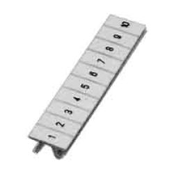 PHOE Zackband ZBF 4, LGS: FORTL.ZAHLEN 1-10 bedruckt