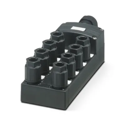 Phoenix Contact Sensor-Aktor-Box 1156004 SACB-8/16-C QO | 8-fach | 5-polig | QUICKON | IP65 | 48V | 10A | -30 bis 80°C